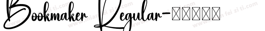 Bookmaker Regular字体转换